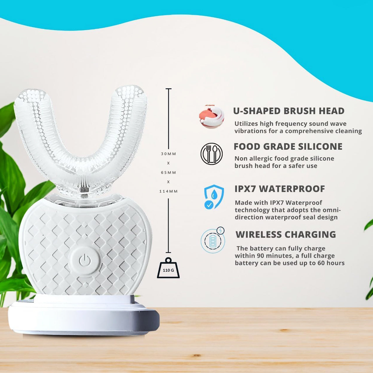 Danzoe Auto Toothbrush
